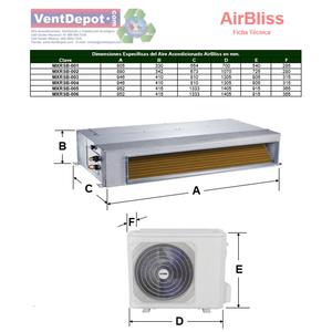 Climatiseurs, MXRSB-001, 12000 BTU, 1T, R41A, Floor F - Product Image 4