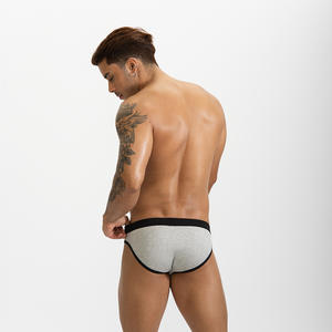 לוגו מותאם אישית boxer סקסי גברים מנטה לקצץ המותניים נמוך בצורת כיס ביקיני עם בד נשימה - Product Image 3