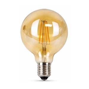 Bombilla LED Decorativa Ámbar 4W 2200K E27 80 - Product Image 1