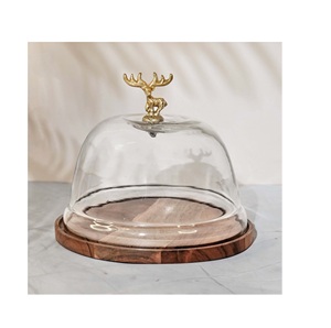 Soporte de madera multiusos redondo plegable para pastel y Pizza, plato de postre, decoración de fiesta, soporte para pastel de postre - Product Image 3