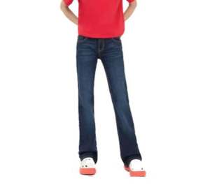 Pantalones Vaqueros Holgados para Mujer, Estilo Informal, Pantalones de Mezclilla con Estilo de Campana, Precio Económico, Nuevo - Product Image 3