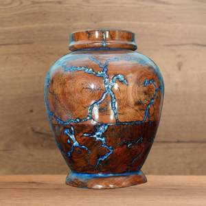 Urne européenne en bois de luxe gravée sur mesure pour animaux de compagnie boîte de crémation personnalisée pour chiens chats petits animaux en forme de larme - Product Image 5