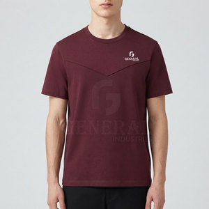 T-shirts décontractés pour hommes, élégants, confortables, respirants, à séchage rapide, légers, à manches courtes, en coton, parfaits pour la salle de sport et les activités de plein air - Product Image 3