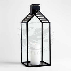 Lanterne en fer de panier à bougies en métal de couleur et de taille personnalisées de la meilleure qualité pour la décoration de Pâques à la maison - Product Image 4