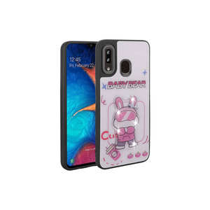 Funda Protectora para Samsung Galaxy A30 5G, Blanca con Figura Icónica en Relieve, Carcasa Trasera de Silicona con Antihuellas, Modelo en Caja - Product Image 1