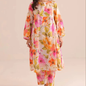 Traje de vestir de césped informal de buena calidad Salwar Kameez de diseñador elegante para damas del proveedor directo de fábrica - Product Image 1