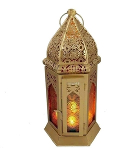 Ấn Độ New Ma-rốc Handmade Sắt Hình Trụ Nến Đèn Lồng Cho Giáng Sinh Trang Trí Nội Thất Chất Lượng Cao Giá Bán Buôn - Product Image 2