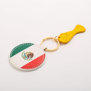 Cuir PU créatif exquis et mignon lettre porte-clés cerise fruits sac breloque avec bouton pour les femmes belle porte-clés personnalisé - Product Image 5