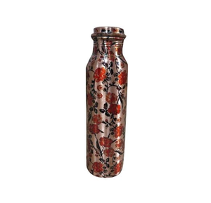 Pure Copper Water <b>Bottle</b> Very Reasonable Price From India Printed Design Durable and Health Friendly Perfect Water <b>Bottle</b> - Product Image 1