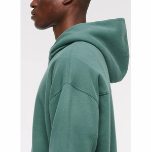 Nuevas Sudaderas con Capucha Estilo Casual para Hombre, Personalizables, con Hombros Caídos, 100% Algodón, Felpa de 45 g/m², Lisas, Informales - Product Image 4