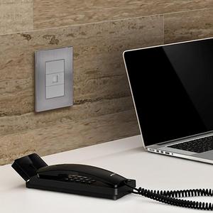โมดูล RJ11, MXIUN-002, 2 ชิ้น, ช่องเสียบโทรศัพท์, RJ11 CAT3, สีเงิน, สแตนเลส/พีซี - Product Image 5