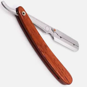 Maquinilla de afeitar DE SEGURIDAD DE peluquero de doble filo de alta calidad en material de madera Handel Proveedor Las mejores maquinillas de afeitar de Sialkot - Product Image 2