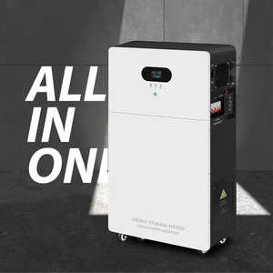 Système de stockage d'énergie domestique tout-en-un 48V 300Ah 15KWh, batterie au lithium Lifepo4 blanche, onduleur mural, générateur solaire 100Ah, BMS 5-10kW - Product Image 1