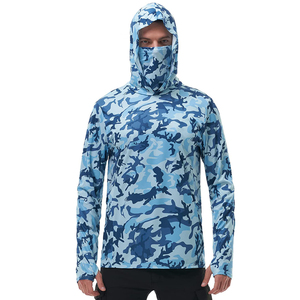 Chemise de pêche légère à manches longues, séchage rapide, confortable et extensible, protection solaire personnalisée Upf 50 + - Product Image 6