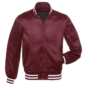 Veste universitaire personnalisée pour hommes manches en cuir de corps en laine chaude et bon marché avec décoration de broderie de col à capuche vêtements longs de taille XL - Product Image 3