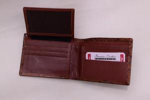 Cartera de cuero cosida a mano más vendida con aspecto rústico Vintage para colección de accesorios para hombre disponible para precio de exportación - Product Image 5