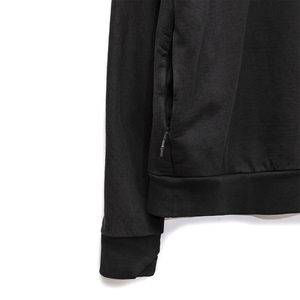 Sweat-shirt à col rond en coton épais pour hommes et femmes pull en molleton de coton mélangé 345gsm surdimensionné en polyester pour LOGO personnalisé - Product Image 6