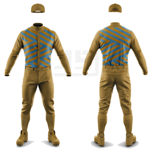 Maßgeschneiderte Baseball-Team-Uniformen Vollständig Sublimationsbedruckte Trikots Kurze Passende Hosen Leichter Atmungsaktiver Stoff Antibakteriell - Product Image 2