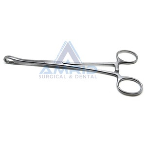 Pinzas de Esponja Foerster Rectas Dentadas, Instrumentos Quirúrgicos Veterinarios - Product Image 6