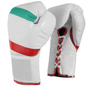 Gants de boxe d'entraînement GAF en cuir PU résistant à l'usure, couleur personnalisée, 12 oz, 16 oz, antidérapants, avec sangle de poignet à scratch, logo personnalisé - Product Image 4