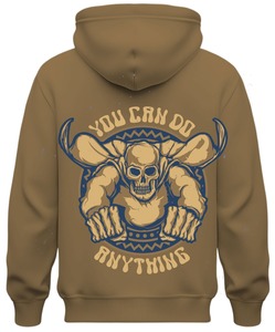 Sweat à capuche unisexe classique pour l'hiver |   Sweat-shirt imprimé 100% coton avec des caractéristiques de séchage rapide et respirantes, coupe confortable - Product Image 1