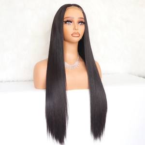 Vente en gros sans colle Full HD perruque avant en dentelle cheveux brésiliens courts cheveux péruviens pour les femmes - Product Image 5