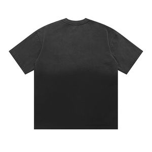 G18 100% Cotton 270gsm Cotton Wash Gradient Round Neck Short-Sleeved T-shirt pour hommes DDP Shipping - Product Image 2