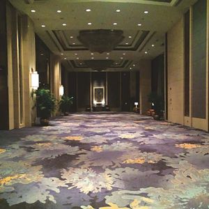 วอลเตอร์ติดผนังลายดอกไม้พรมโรงแรมขนแกะดีไซน์แบบ Axminster - Product Image 2