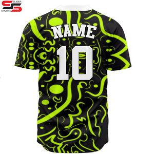Camiseta de béisbol con número de equipo, camiseta de béisbol personalizada para niños, sublimación juvenil, uniforme de béisbol personalizado con estampado - Product Image 2
