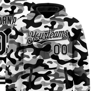 Nouveau sweat à capuche sport en molleton personnalisé pour l'automne avec logo personnalisé imprimé par sublimation, écologique et coupe-vent pour homme - Product Image 6