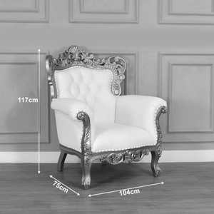 Canapé de luxe Pompi Throne de style moderne du milieu du siècle, avec revêtement en tissu, structure en bois d'acajou, finition dorée, haute qualité pour usage intérieur - Product Image 6