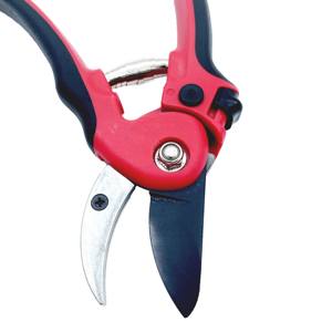 Sécateurs de jardin à cliquet en acier inoxydable de qualité industrielle avec logo laser, poignée antidérapante pour la coupe des branches fruitières - Product Image 4