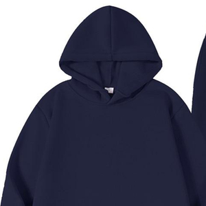 2024 hommes femmes décontracté couleur unie séchage rapide à manches longues pull survêtement taille élastique-100% coton bas actifs pour - Product Image 5