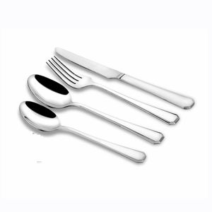 Diseño hecho a mano Precio bajo Acero inoxidable Plata Venta al por mayor Fabricado en India Cubiertos Restaurantes Juego de cubiertos para Buffet - Product Image 4