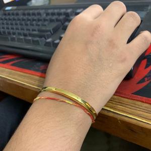 สร้อยข้อมือเงินสเตอร์ลิง925 Avarta สำหรับผู้ชายและผู้ชาย - Product Image 2