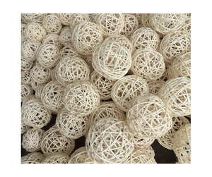Orbs décoratifs faits à la main de boule de rotin-exportation en gros du fabricant du Vietnam avec les meilleures remises de commande en gros - Product Image 5