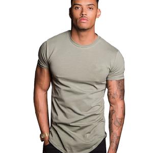 Gran oferta de ropa de gimnasio para hombre, Camiseta de algodón Spandex con logotipo personalizado, ropa de entrenamiento perfecta de secado rápido y algodón 100% para hombre - Product Image 6