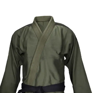 Tenue de judo légère avec logo personnalisé, 100 % Spandex/Polyester, extensible, respirante, durable, séchage rapide, 2 ensembles - Product Image 5