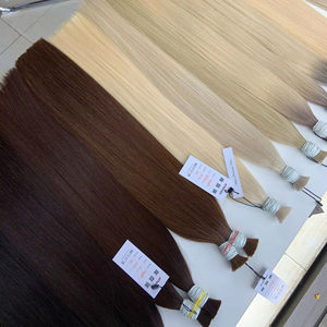 ผมต่อแบบชาวเวียดนาม100กรัมทุกสี8นิ้วผมคนแท้ - Product Image 1