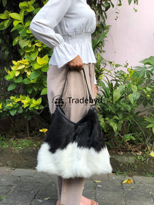 Tradebyd Designer Goat Skin Leather Clutch Bolso de noche de moda hecho a mano para mujer - Product Image 2