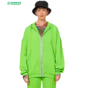 Sudaderas con Capucha Personalizadas para Hombre, Talla Grande, 100% Algodón, Bordado, Sudadera con Cierre para Invierno - Product Image 4