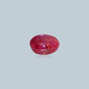พลอยทับทิมสังเคราะห์สีแดงเหลี่ยมเพชรพลอย-3.97 กะรัต ขนาด 10 มม. - Product Image 2