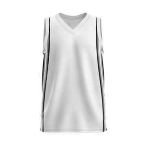 Uniforme de basket-ball de haute qualité personnalisé maillot de mode par sublimation respirant design grande taille - Product Image 3