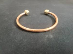 High Quality Pure Copper <b>Magnetic</b> Therapy <b>Bracelet</b> For Arthritis Pain Relief Handmade Mesh Pattern Adjustable Bangle Cuff - Product Image 4