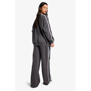 Conjunto Deportivo de Invierno para Mujer, 100% Algodón, Suministro Directo de Fábrica, Logotipo Personalizado, Chaqueta y Pantalones Deportivos Casuales, Pedidos al por Mayor - Product Image 6