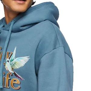 Sudaderas con Capucha Estampadas Personalizadas al por Mayor, Sudaderas de Algodón Ecológicas con Impresión DTG o Serigrafía - Product Image 4