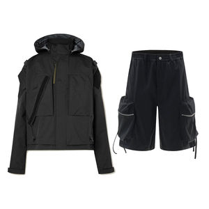 Chándales cortavientos de precio al por mayor conjuntos de chaqueta cortavientos transpirable de ajuste regular para primavera y verano - Product Image 2