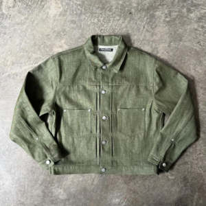 Jeans droits vintage surdimensionnés personnalisés, extensibles, écologiques, taille mi-haute, denim brut à ourlet brut, style streetwear, approvisionnement ODM - Product Image 3