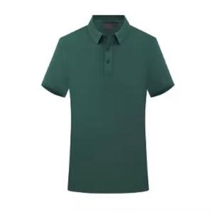 Vente chaude T-shirt polo à manches courtes adapté au logo personnalisé Polo respirant pour hommes Chemises polo grande taille pour hommes - Product Image 4