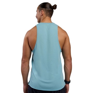 <b>Singlet</b> Cut Out Vest Custom Loose Fit High Quality Fitness Streetwear Gym <b>Running</b> Sports Trendy Plain Logo Athletic Tank Top - Product Image 5